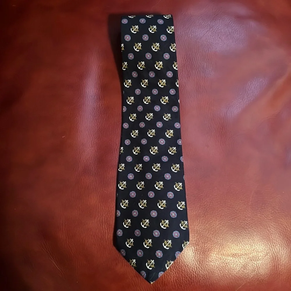 Tango Nautical Print Tie-54”